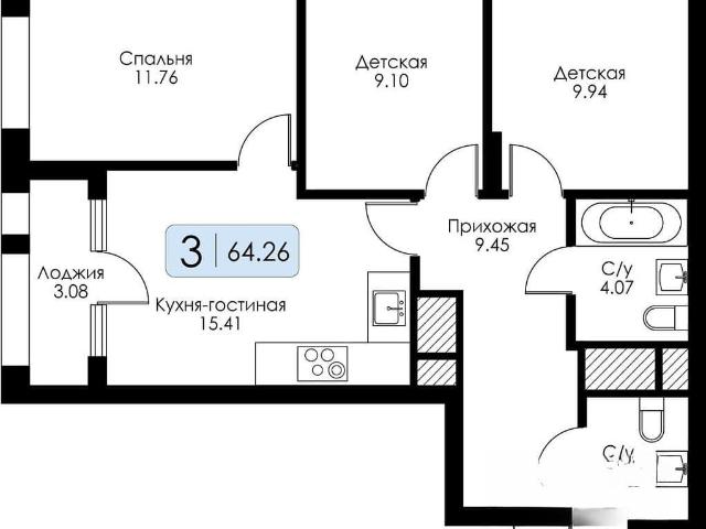 Квартира продажа в Тула, Тульская область