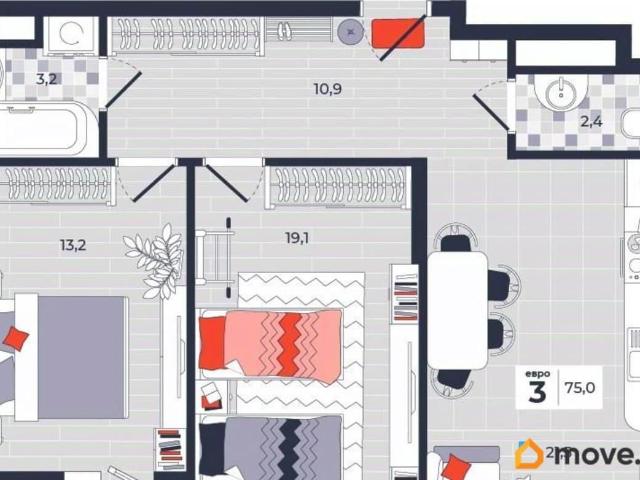 Квартира продажа в Тула, Тульская область