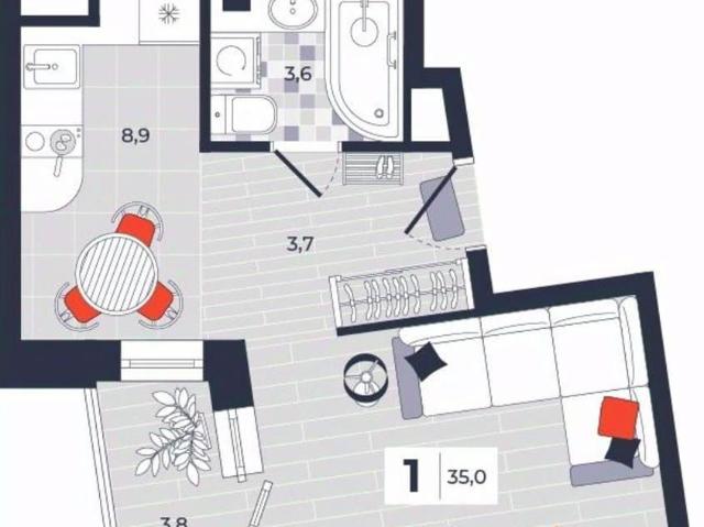 Квартира продажа в Тула, Тульская область