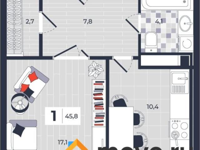 Квартира продажа в Центральный территориальный округ, Тула