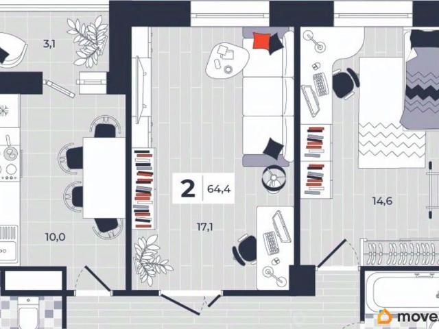 Квартира продажа в Тула, Тульская область