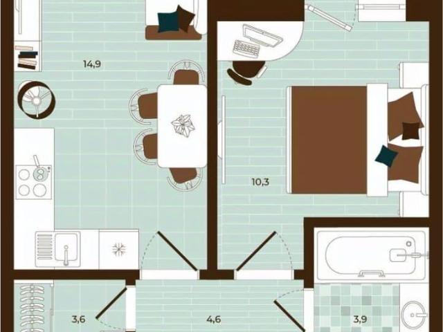Квартира продажа в Тула, Тульская область