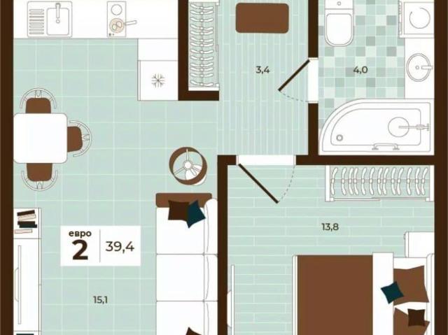 Квартира продажа в Тула, Тульская область