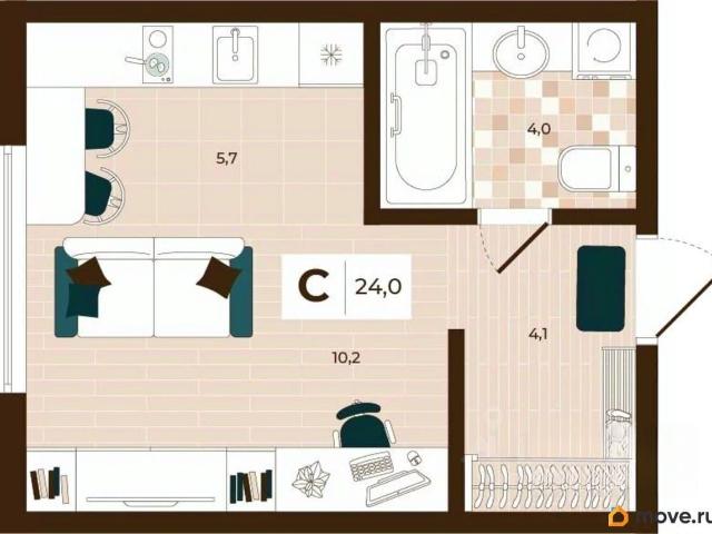Квартира продажа в Тула, Тульская область