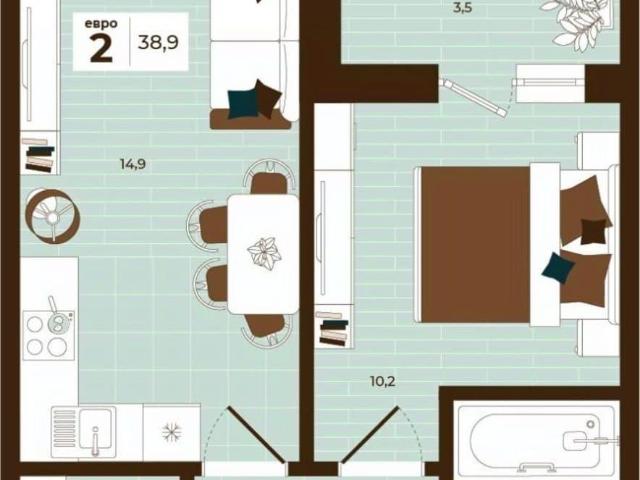 Квартира продажа в Тула, Тульская область
