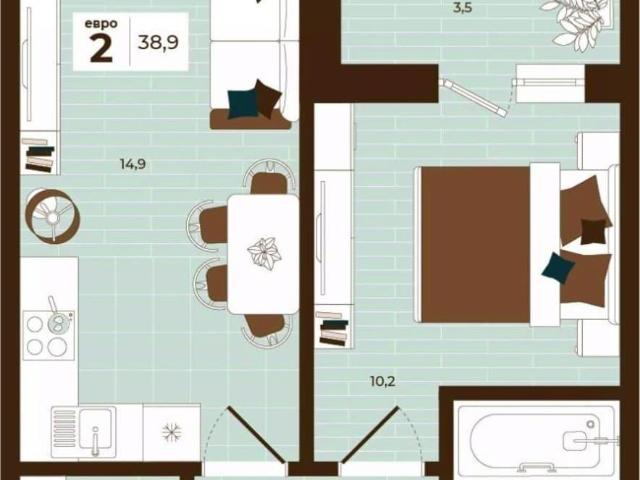 Квартира продажа в Тула, Тульская область
