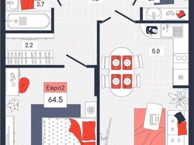 Квартира продажа в Тула, Тульская область