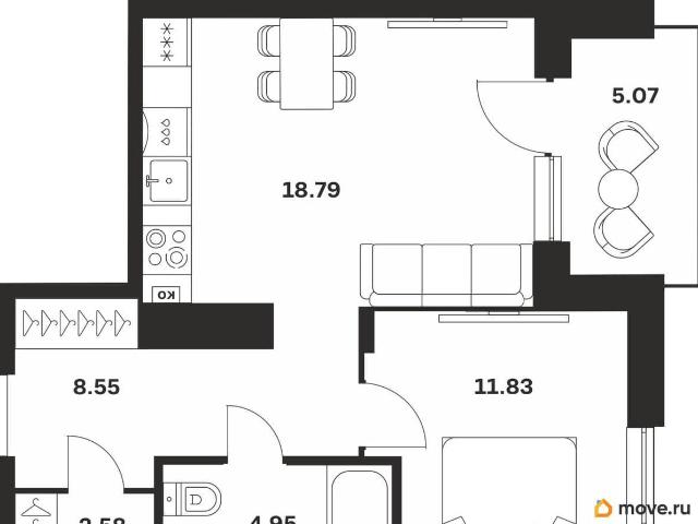 Квартира продажа в Тула, Тульская область