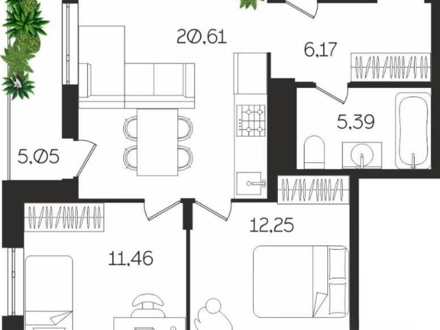 Квартира продажа в Тула, Тульская область
