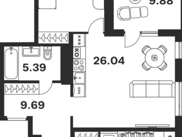 Квартира продажа в Тула, Тульская область