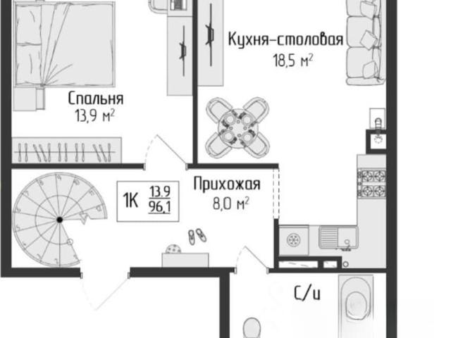 Квартира продажа в Советский территориальный округ, Тула