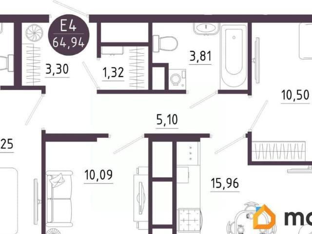 Квартира продажа в Тула, Тульская область