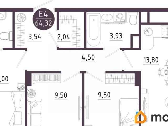 Квартира продажа в Тула