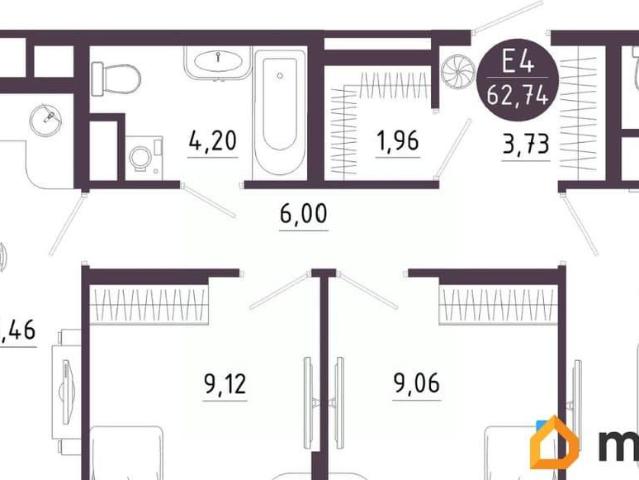 Квартира продажа в Тула, Тульская область