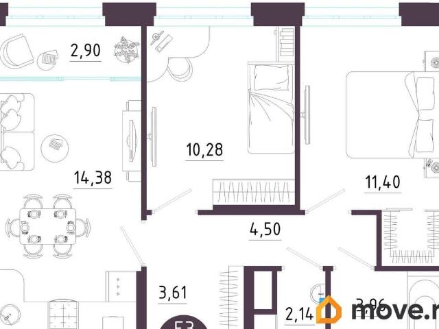 Квартира продажа в Тула, Тульская область