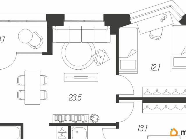 Квартира продажа в Тула, Тульская область