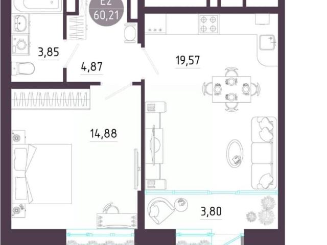Квартира продажа в Тула, Тульская область