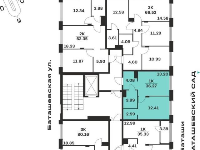 Квартира продажа в Тула, Тульская область