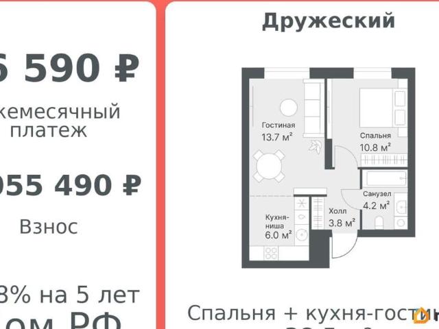 Квартира продажа в Тюмень, Тюменская область