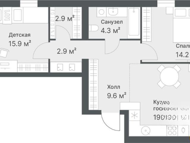 Квартира продажа в Тюмень, Тюменская область