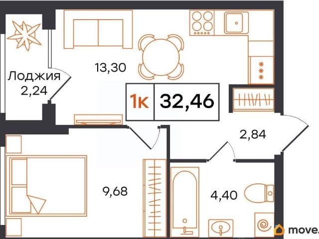 Квартира продажа в Тюмень, Тюменская область