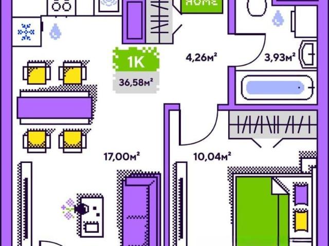 Квартира продажа в Тюмень, Тюменская область
