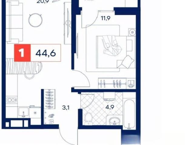 Квартира продажа в Тюмень, Тюменская область