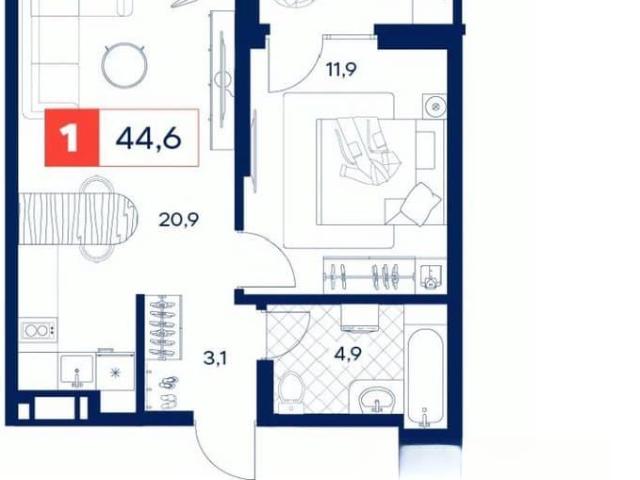 Квартира продажа в Тюмень, Тюменская область