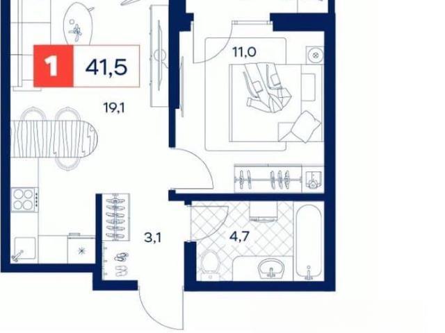 Квартира продажа в Тюмень, Тюменская область