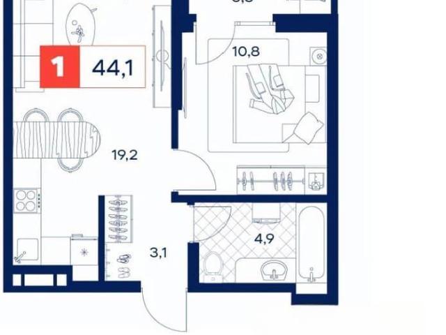 Квартира продажа в Тюмень, Тюменская область