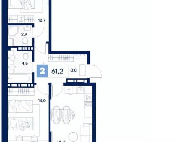 Квартира продажа в Тюмень, Тюменская область