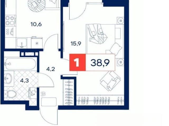 Квартира продажа в Тюмень, Тюменская область