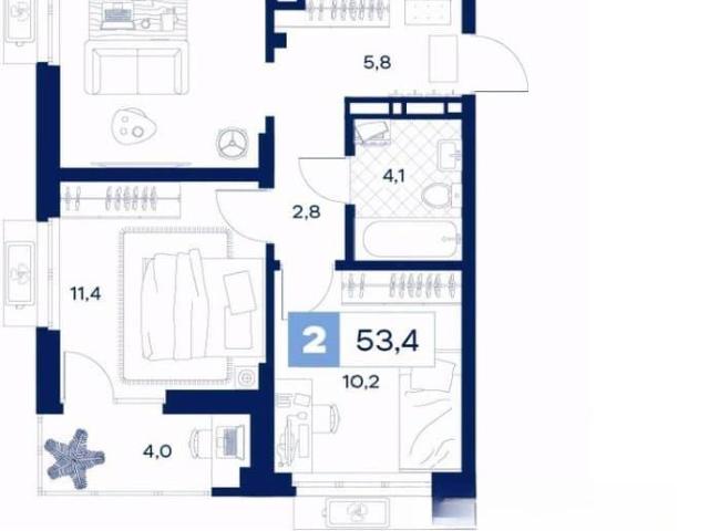 Квартира продажа в Тюмень, Тюменская область