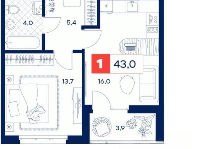 Квартира продажа в Тюмень, Тюменская область