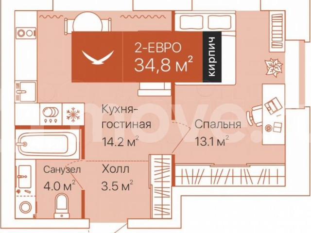 Квартира продажа в Тюмень, Тюменская область