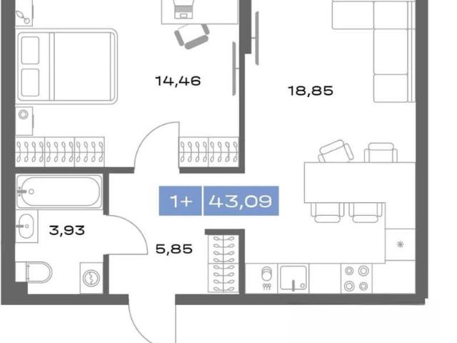 Квартира продажа в Тюмень, Тюменская область