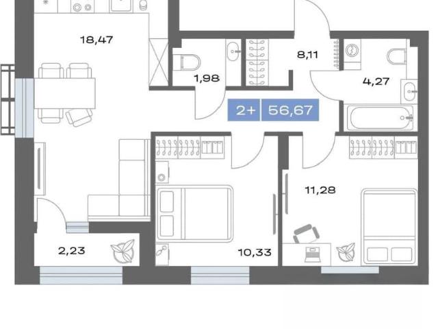 Квартира продажа в Тюмень, Тюменская область