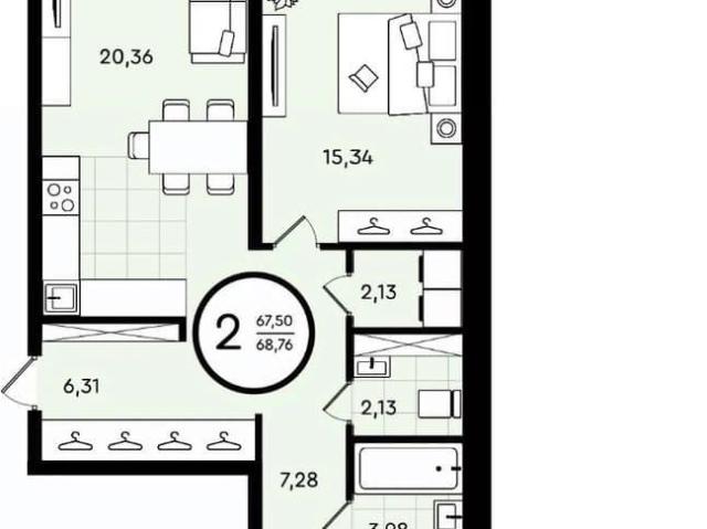 Квартира продажа в Тюмень, Тюменская область