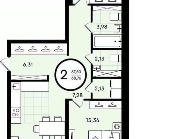 Квартира продажа в Тюмень, Тюменская область