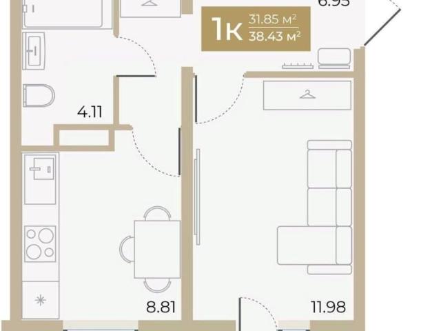 Квартира продажа в Тюмень, Тюменская область