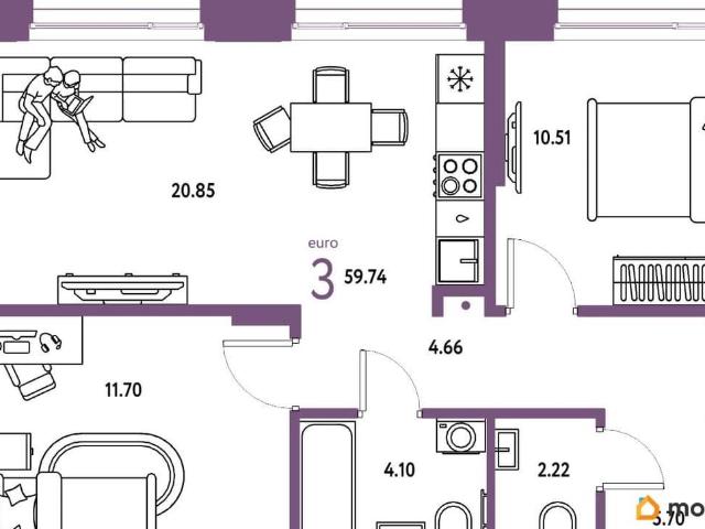 Квартира продажа в Тюмень, Тюменская область