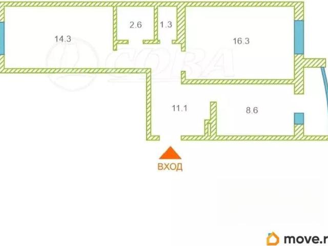 Квартира продажа в Тюмень, Тюменская область