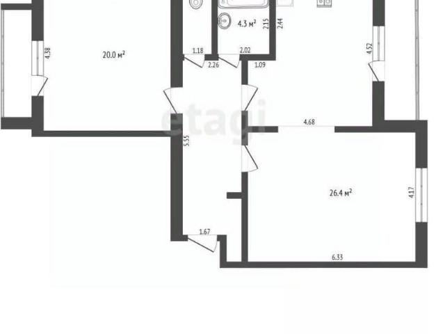 Квартира продажа в Тюмень, Тюменская область