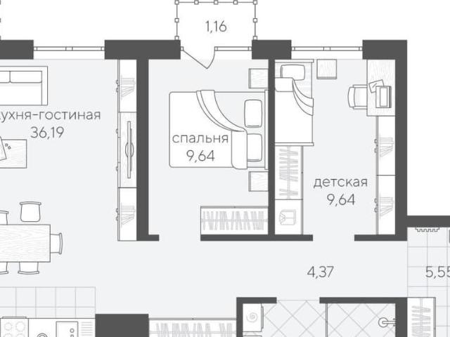 Квартира продажа в Тюмень, Тюменская область