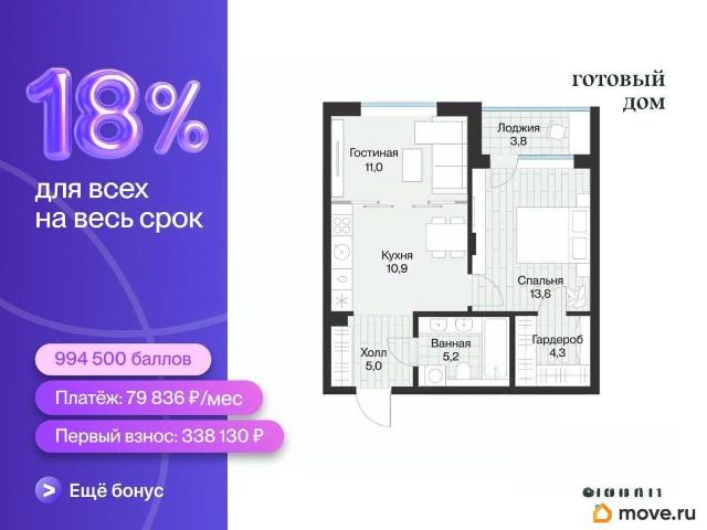 Квартира продажа в Тюмень, Тюменская область