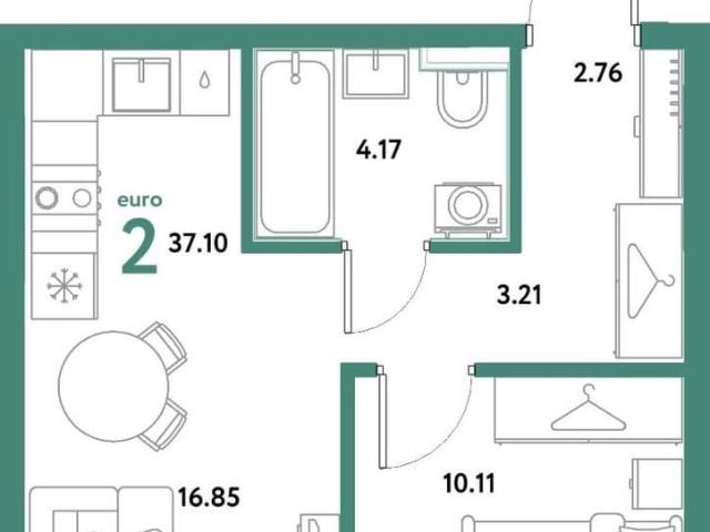 Квартира продажа в Тюмень, Тюменская область