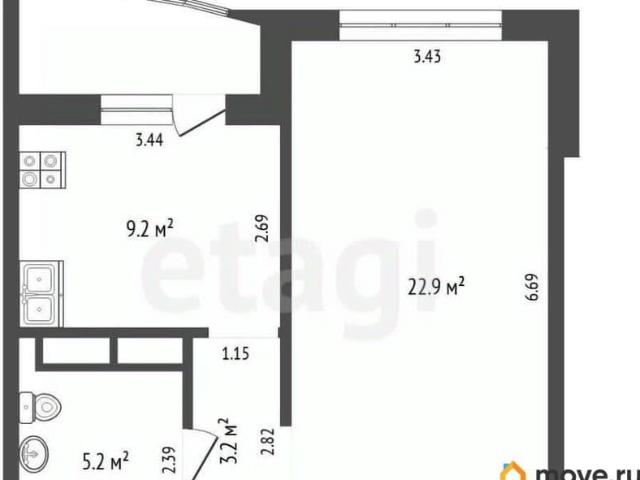 Квартира продажа в Тюмень, Тюменская область