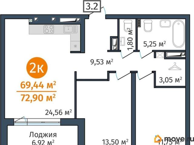Квартира продажа в Тюмень, Тюменская область