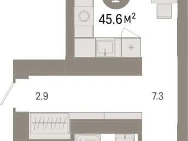 Квартира продажа в Калининский административный округ, Тюмень