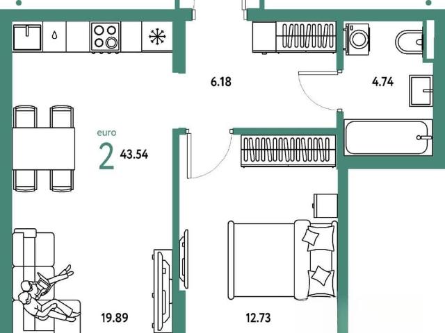 Квартира продажа в Тюмень, Тюменская область